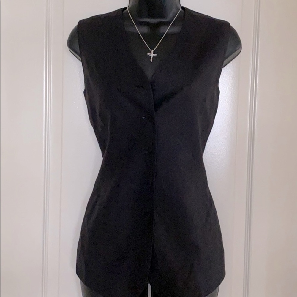 Ann Taylor Linen Vest